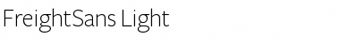 Download FreightSans Light Font Title Preview