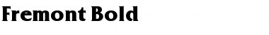 Download Fremont Bold Font Title Preview