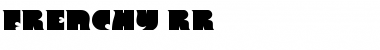 Download Frenchy RR Regular Font Title Preview