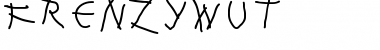 Download FrenzyWut Regular Font Title Preview