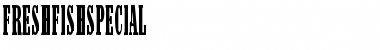 Download FreshFishSpecial Regular Font Title Preview