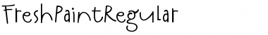 Download FreshPaint Regular Font Title Preview