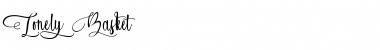 Download Lonely Basket Regular Font Title Preview