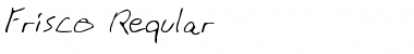 Download Frisco Regular Font Title Preview