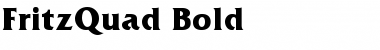 Download FritzQuad Bold Font Title Preview Download FritzQuad Bold Font Title Preview