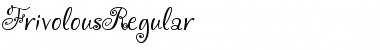 Download Frivolous Regular Font Title Preview