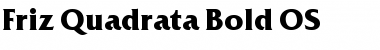 Download Friz Quadrata Bold Font Title Preview