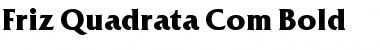 Download Friz Quadrata Com Bold Font Title Preview