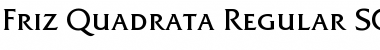 Download Friz Quadrata Regular Font Title Preview