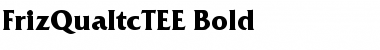 Download FrizQuaItcTEE Bold Font Title Preview