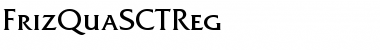 Download FrizQuaSCTReg Regular Font Title Preview