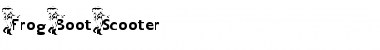 Download FrogBootScooter Regular Font Title Preview
