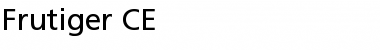 Download Frutiger LT Std 55 Roman Font Title Preview