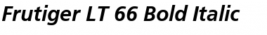 Download Frutiger LT 45 Light Bold Italic Font Title Preview