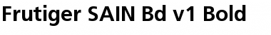 Download Frutiger SAIN Bd v.1 Bold Font