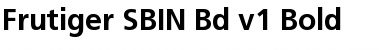 Download Frutiger SBIN Bd v.1 Bold Font