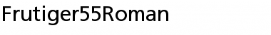Download Frutiger55Roman Roman Font Title Preview