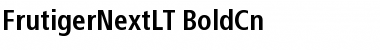 Download FrutigerNextLT Regular Font Title Preview