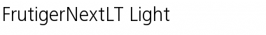 Download FrutigerNextLT Light Font Title Preview