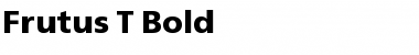 Download Frutus T Bold Font Title Preview