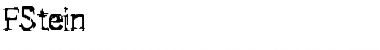 Download FStein Regular Font Title Preview