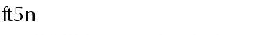 Download ft5n Regular Font Title Preview