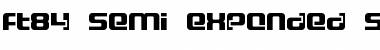Download ft84 Semi-expanded SemiBold Font Title Preview
