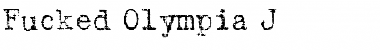 Download Fucked Olympia J Perished Font Title Preview