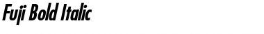 Download Fuji Bold Italic Font Title Preview