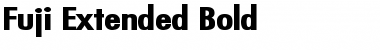 Download Fuji Extended Bold Font Title Preview