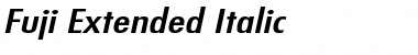 Download Fuji Extended Italic Font Title Preview