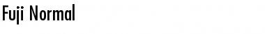 Download Fuji Normal Font Title Preview