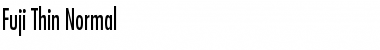 Download Fuji Thin Normal Font Title Preview
