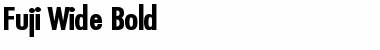Download Fuji Wide Bold Font Title Preview