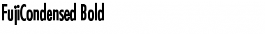 Download FujiCondensed Bold Font Title Preview