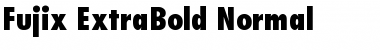 Download Fujix_ExtraBold-Normal Regular Font Title Preview