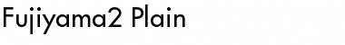 Download Fujiyama2 Plain Font Title Preview