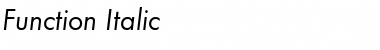 Download Function Italic Font Title Preview