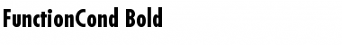 Download FunctionCond Bold Font Title Preview