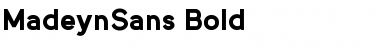 Download MadeynSans Bold Font