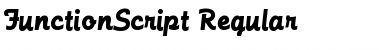 Download FunctionScript Regular Font Title Preview