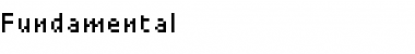 Download Fundamental Regular Font Title Preview