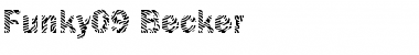Download Funky09 Becker Regular Font Title Preview
