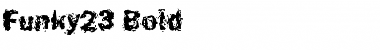 Download Funky23 Bold Font Title Preview