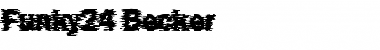 Download Funky24 Becker Regular Font Title Preview