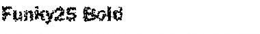 Download Funky25 Bold Font Title Preview