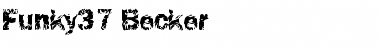 Download Funky37 Becker Regular Font Title Preview
