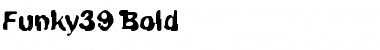 Download Funky39 Bold Font Title Preview
