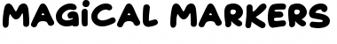 Download Magical Markers Regular Font Title Preview