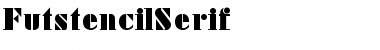 Download FutstencilSerif Regular Font Title Preview